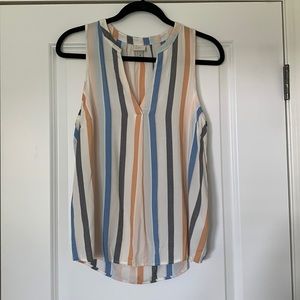Sleeveless Blouse Sz M